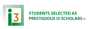 Students Selected as Prestigious i3 Scholars