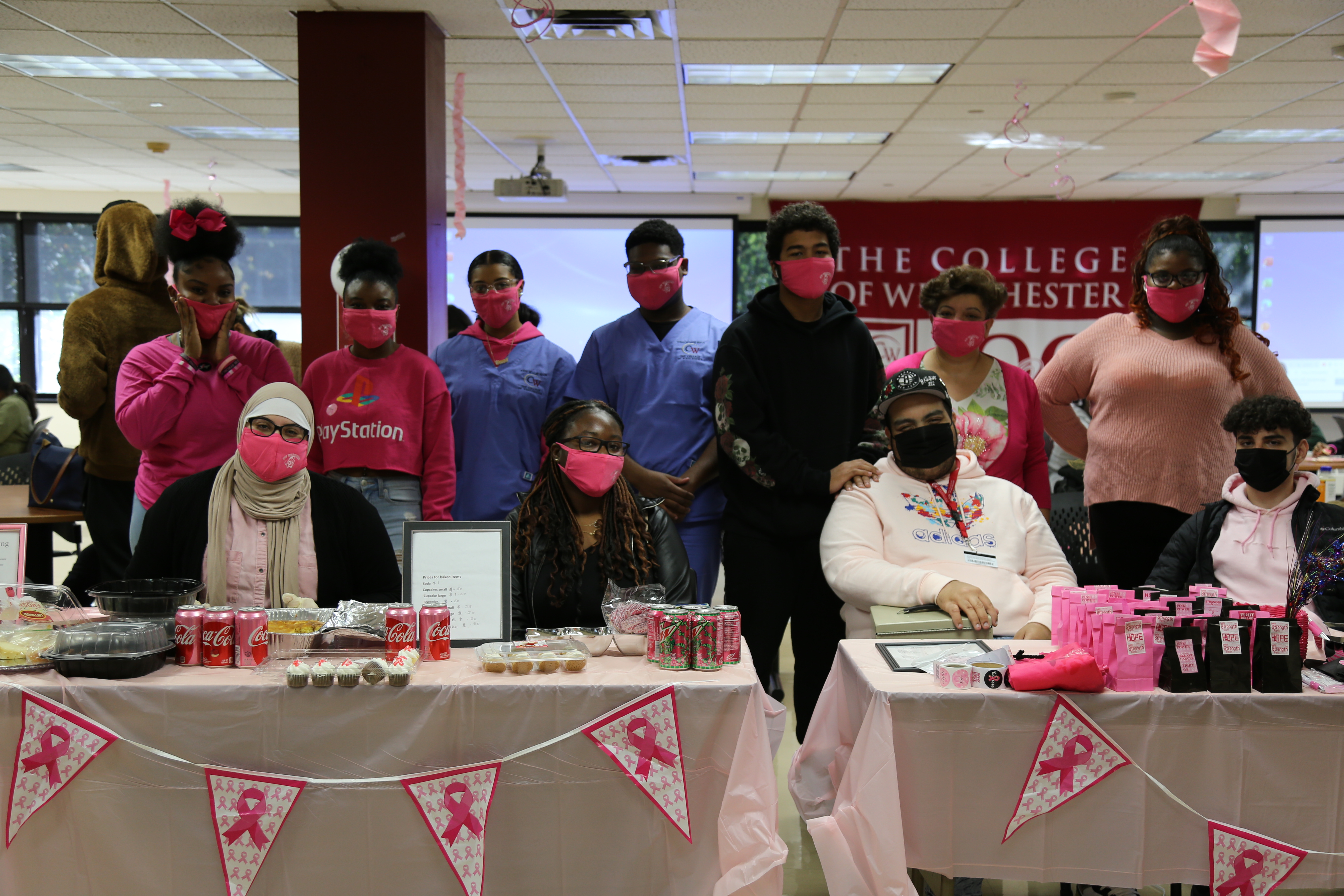 CW Students Raise Funds for Breast Cancer