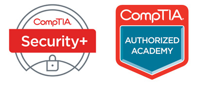 Comp TIA Security Plus logo