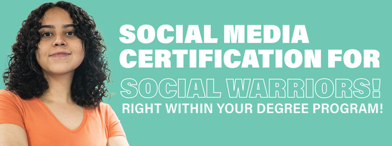 Social Media Certification Within Your Degree