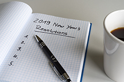 2019 new years resolution